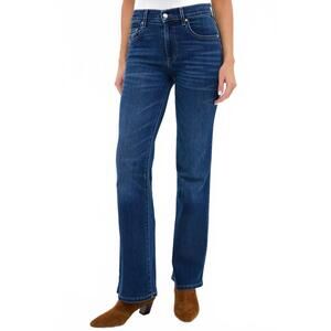 NEW LE JEAN women's baby bootcut jeans in drop in the ocean